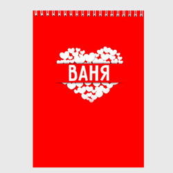 Скетчбук Ваня