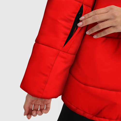Женская зимняя куртка Oversize Ваня, цвет светло-серый - фото 6