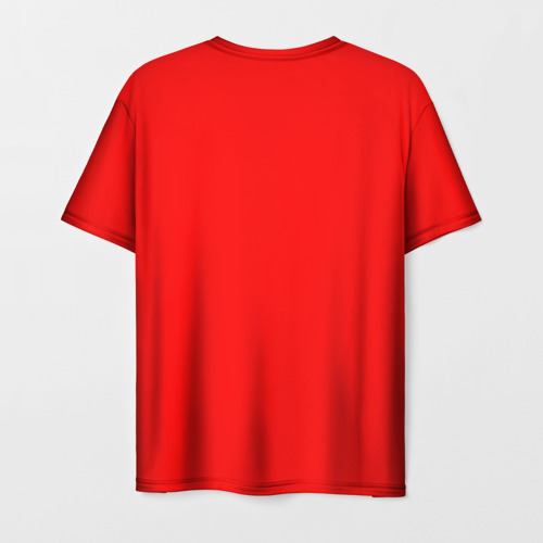 Мужская футболка 3D с принтом Рома, вид сзади #1
