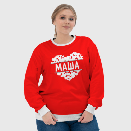 Женский свитшот 3D Маша - фото 6