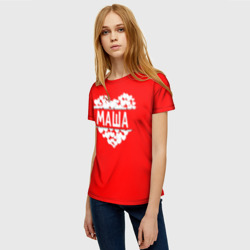 Женская футболка 3D Маша - фото 2