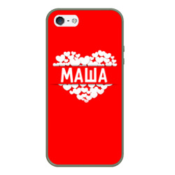 Чехол для iPhone 5/5S матовый Маша