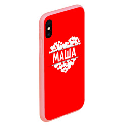 Чехол для iPhone XS Max матовый Маша - фото 2