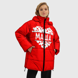 Женская зимняя куртка Oversize Маша - фото 2