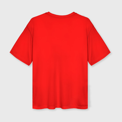 Женская футболка oversize 3D Настя, цвет 3D печать - фото 2