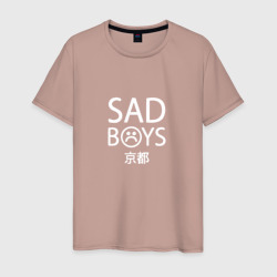 Мужская футболка хлопок Sad boys