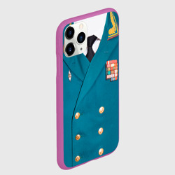 Чехол для iPhone 11 Pro матовый Китель - парадная форма - фото 2