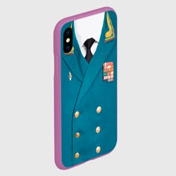 Чехол для iPhone XS Max матовый Китель - парадная форма - фото 2