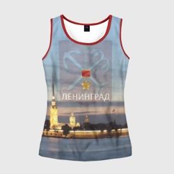 Женская майка 3D Город-герой Ленинград