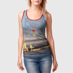 Женская майка 3D Город-герой Ленинград - фото 2