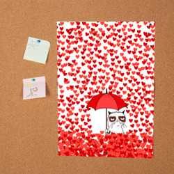 Постер Сердцепад и сердитый кот - фото 2