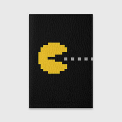 Обложка для паспорта матовая кожа Pac-MAN