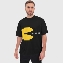 Мужская футболка oversize 3D Pac-MAN - фото 2