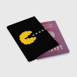 Обложка для паспорта матовая кожа Pac-MAN - фото 2