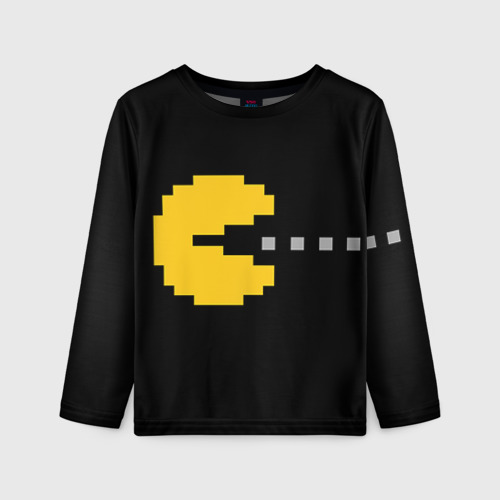 Детский лонгслив 3D Pac-MAN