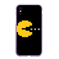 Чехол для iPhone XS Max матовый Pac-MAN