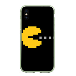 Чехол для iPhone XS Max матовый Pac-MAN