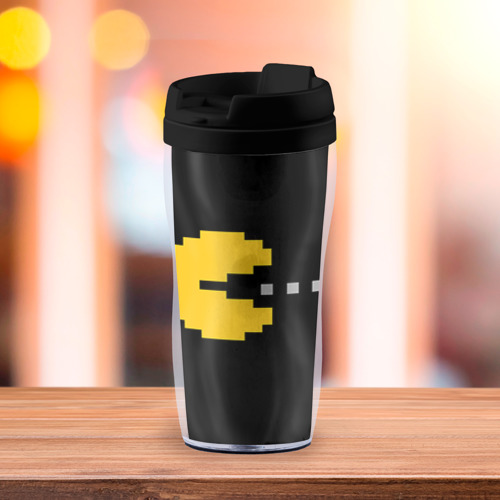 Термокружка-непроливайка Pac-MAN, цвет черный - фото 3