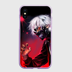 Чехол для iPhone XS Max матовый Канеки Кен - Токийский гуль