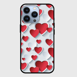 Чехол для iPhone 13 Pro Сердца