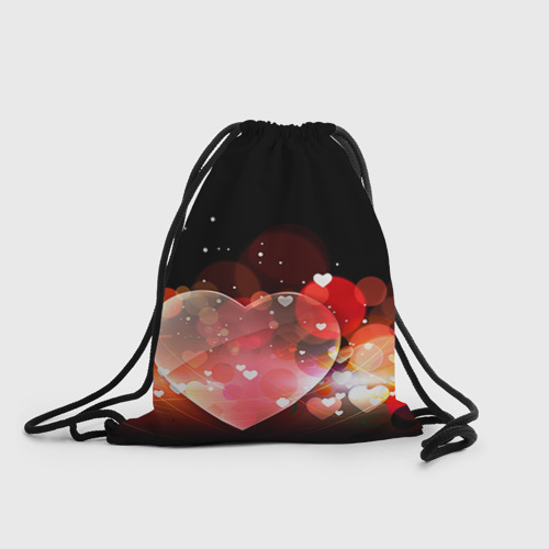 Рюкзак-мешок 3D Сердца