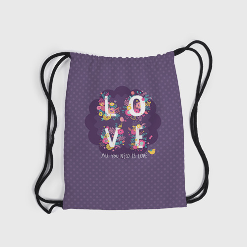 Рюкзак-мешок 3D Love - фото 6