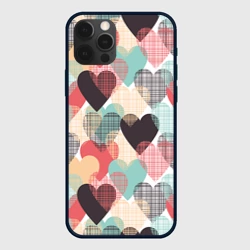 Чехол для iPhone 12 Pro Max Сердечки