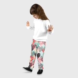Детские брюки 3D Сердечки - фото 2