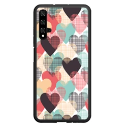 Чехол для Honor 20 Сердечки
