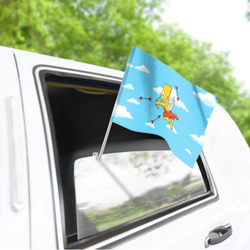 Флаг для автомобиля Барт амур - фото 2