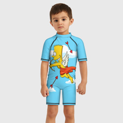 Детский купальный костюм 3D Барт амур - фото 2
