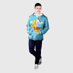 Мужская куртка 3D Барт амур - фото 2