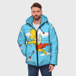 Мужская зимняя куртка 3D Барт амур - фото 2
