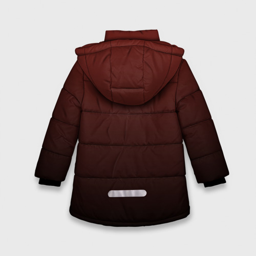 Зимняя куртка для девочек 3D Максим и корона, цвет черный - фото 2