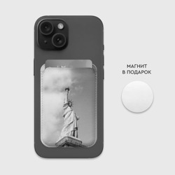 Картхолдер Magsafe магнитный Статуя Свободы - фото 2