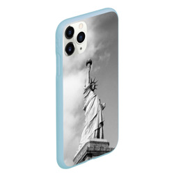 Чехол для iPhone 11 Pro Max матовый Статуя Свободы - фото 2