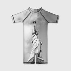 Детский купальный костюм 3D Статуя Свободы