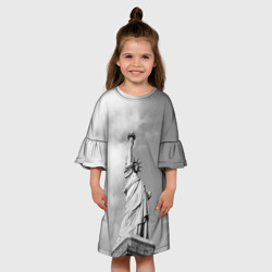 Детское платье 3D Статуя Свободы - фото 2