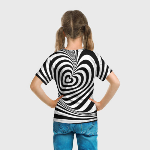 Детская футболка 3D Метаморфозы, цвет 3D печать - фото 6