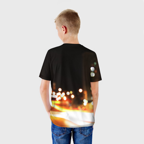 Детская футболка 3D Ночь - наше время, цвет 3D печать - фото 4