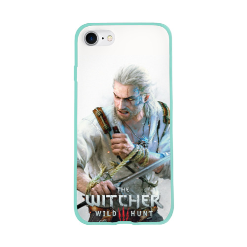 Чехол для Apple iPhone 8 силиконовый глянцевый Witcher Фото 01 Чехол для Apple iPhone 8 силиконовый глянцевый Witcher Фото 01