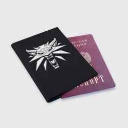 Обложка для паспорта матовая кожа Witcher - фото 2