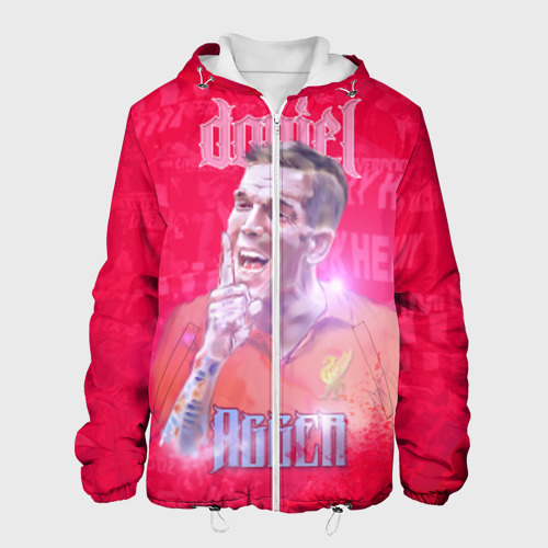 Мужская куртка 3D Daniel Agger. Liverpool, цвет 3D печать