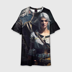 Детское платье 3D The Witcher 3 Wild Hunt