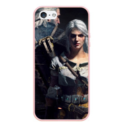 Чехол для iPhone 5/5S матовый The Witcher 3 Wild Hunt