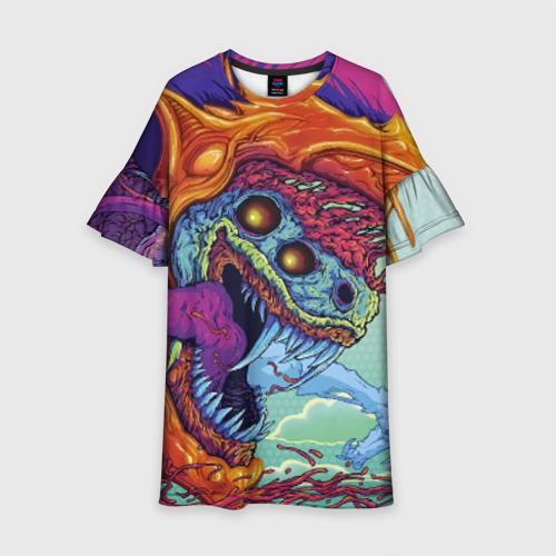 Детское платье 3D Hyper beast