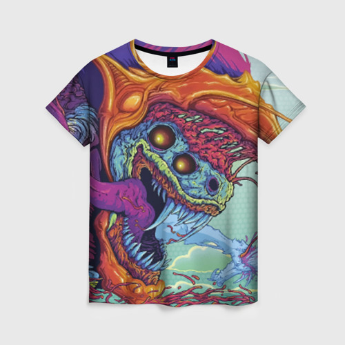 Женская футболка 3D Hyper beast