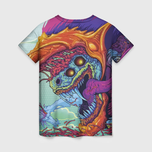 Женская футболка 3D Hyper beast - фото 2