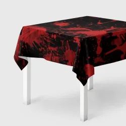 Скатерть 3D Следы крови