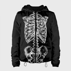 Женская куртка 3D Скелет